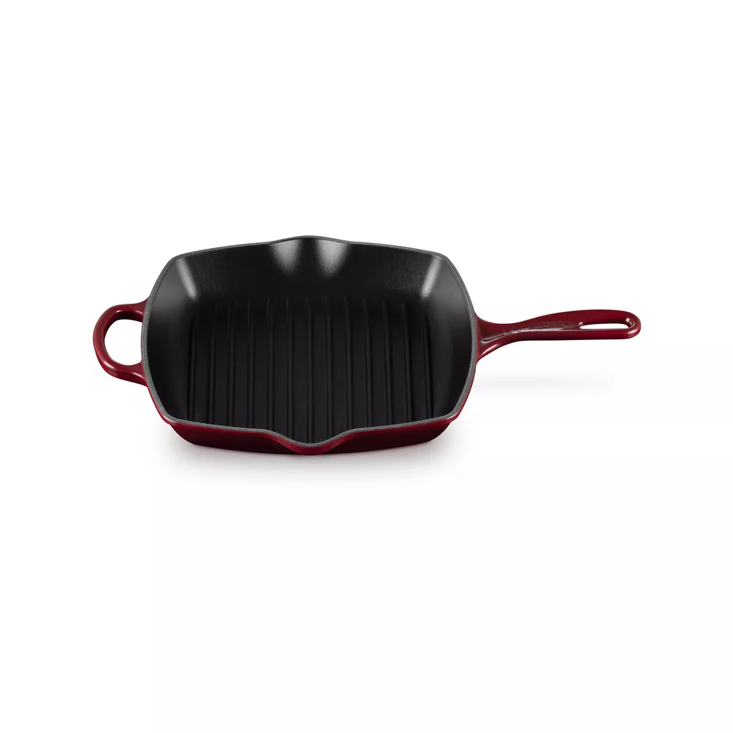 Le Creuset - Grillpfanne, 26 x 26 cm, Bordeaux