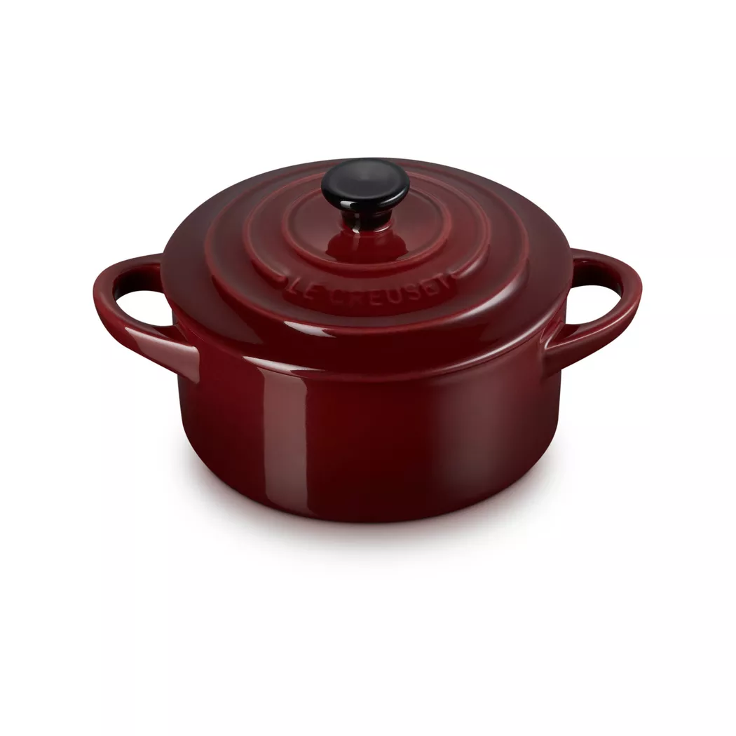 LE CREUSET Mini-Cocotte POTERIE 10cm/0,2L Nectae gelb baby 2