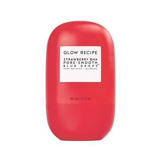 Glow Recipe Strawberry  BHA Pore-Smooth Blur Drops - Sérum pour resserrer les pores  