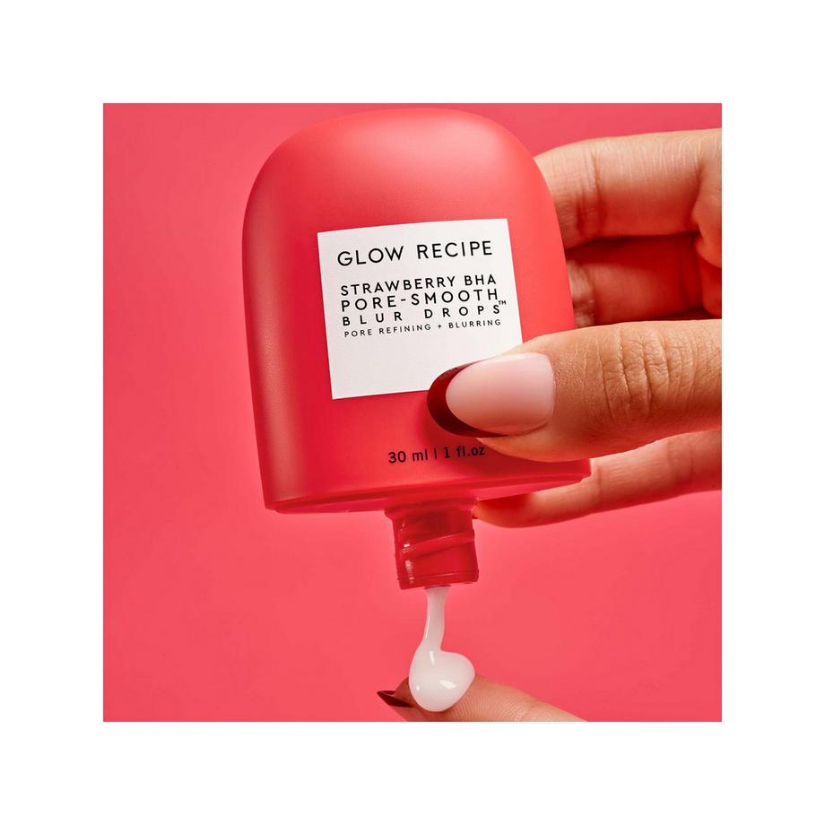 Glow Recipe Strawberry  BHA Pore-Smooth Blur Drops - Siero per restringere i pori  