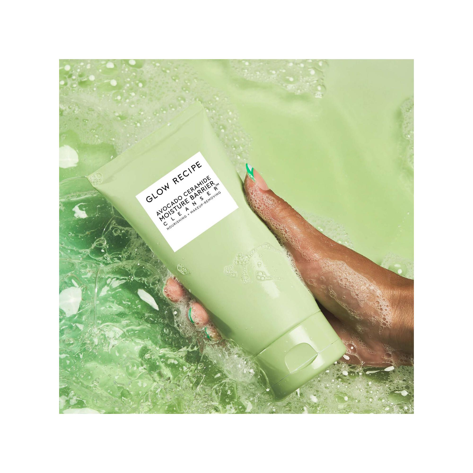 Glow Recipe Avocado Ceramide -  Nettoyant hydratant pour la barrière cutanée  