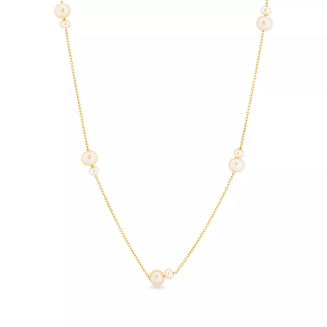 Puro® - Ohrstecker, 42cm, Gelbgold