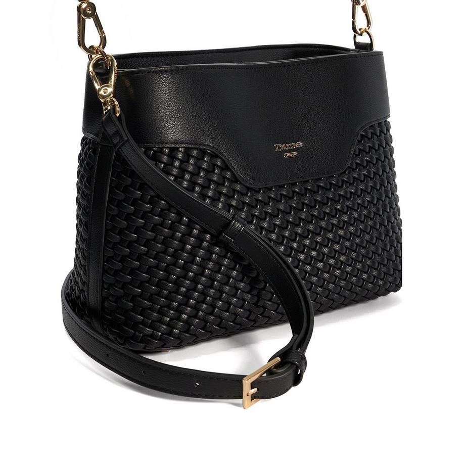 Dune London Dinidelphie geflochtene Handtasche  