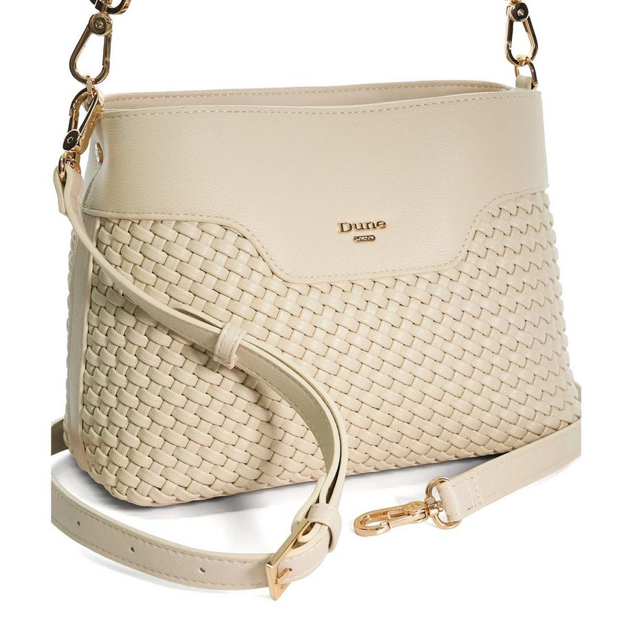 Dune London Dinidelphie geflochtene Handtasche  