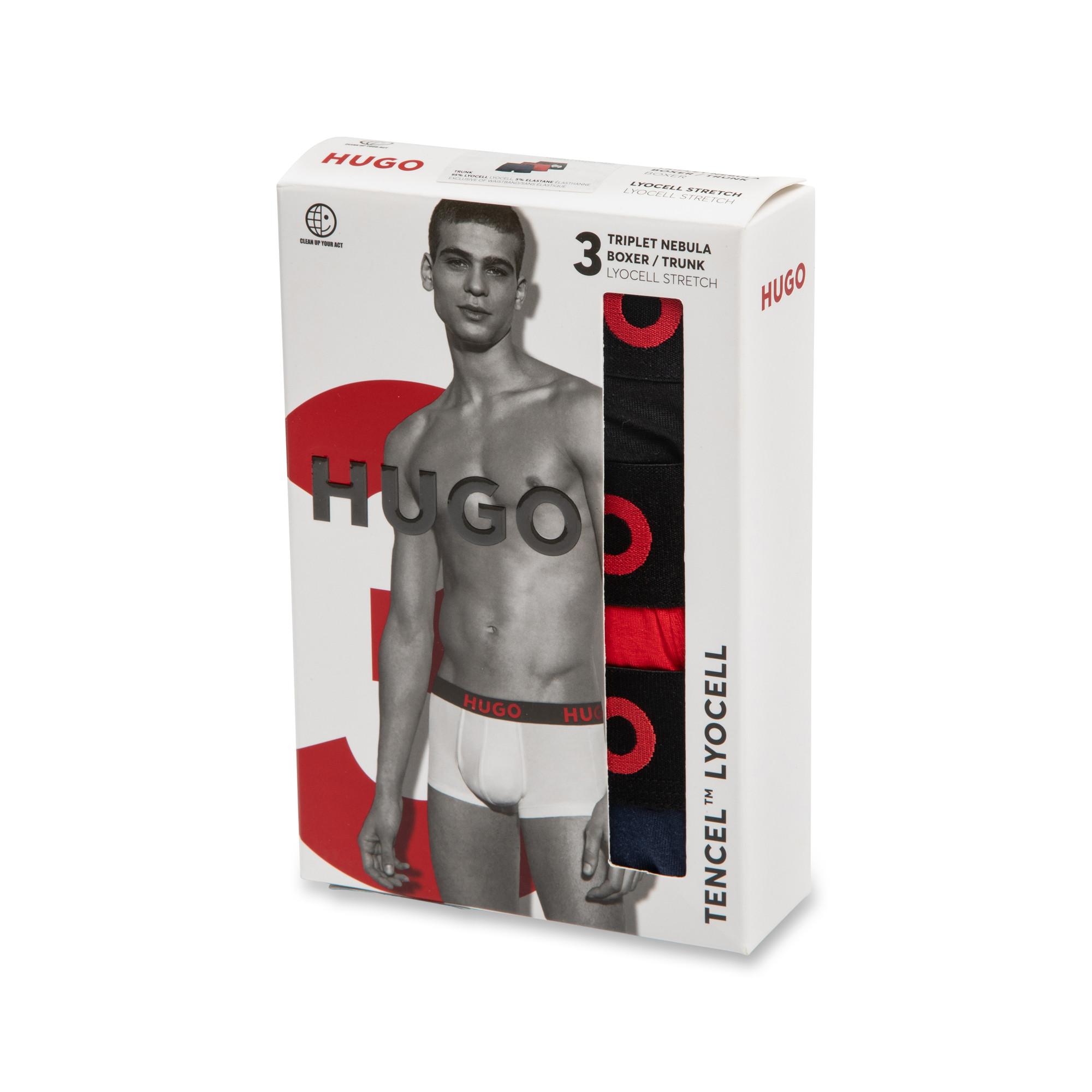 HUGO 50496723 Lot de 3 boxers 