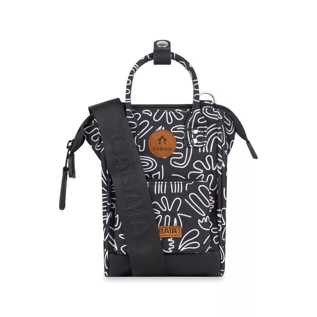 CABAIA - Mini Bag, 1.8L, Schwarz/Weiss