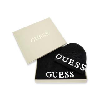 GUESS  GESCHENK-SET, SCHAL UND MÜTZE 