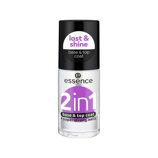 essence  2 in 1 base & top coat 