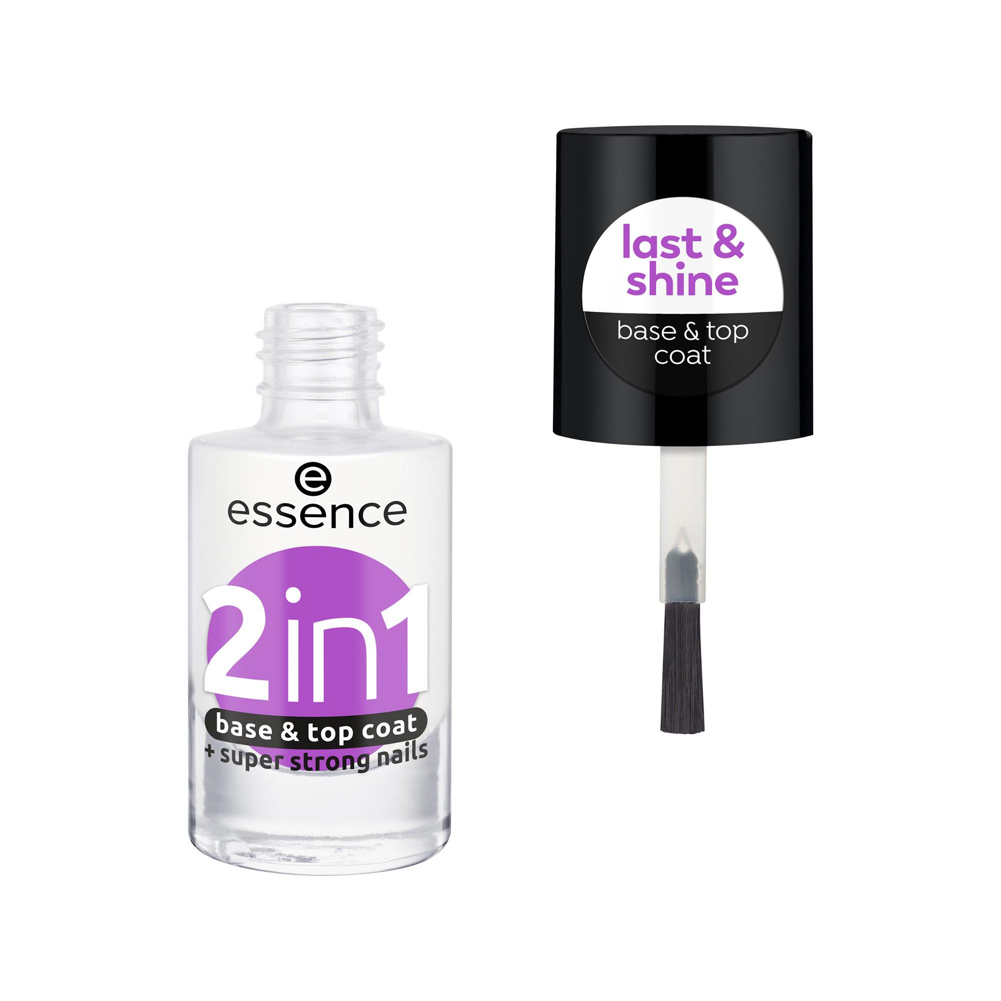 essence  2 in 1 base & top coat 
