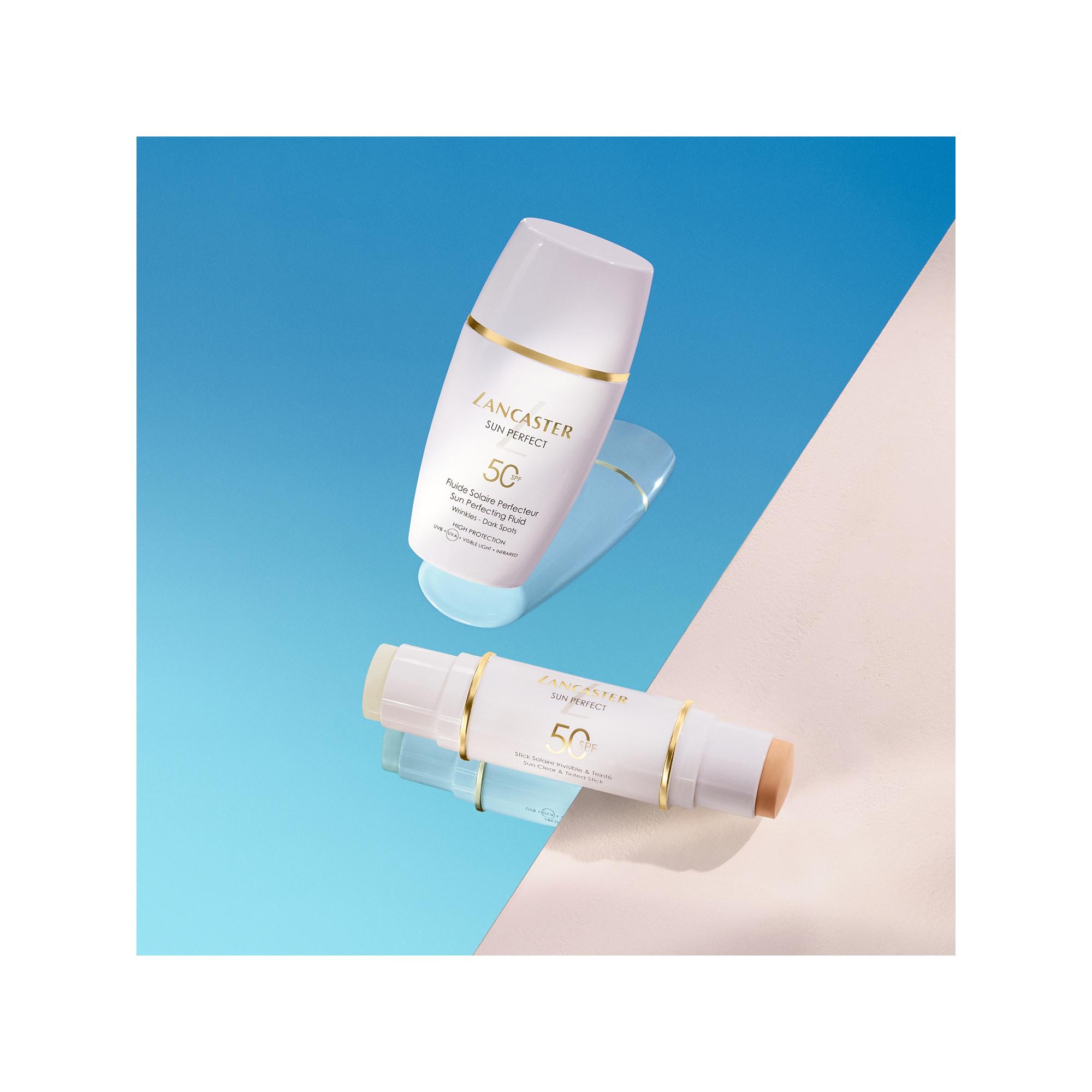 LANCASTER Clean Sun Sun Perfect Youth Protection Sun Clear & Tinted Stick SPF50 