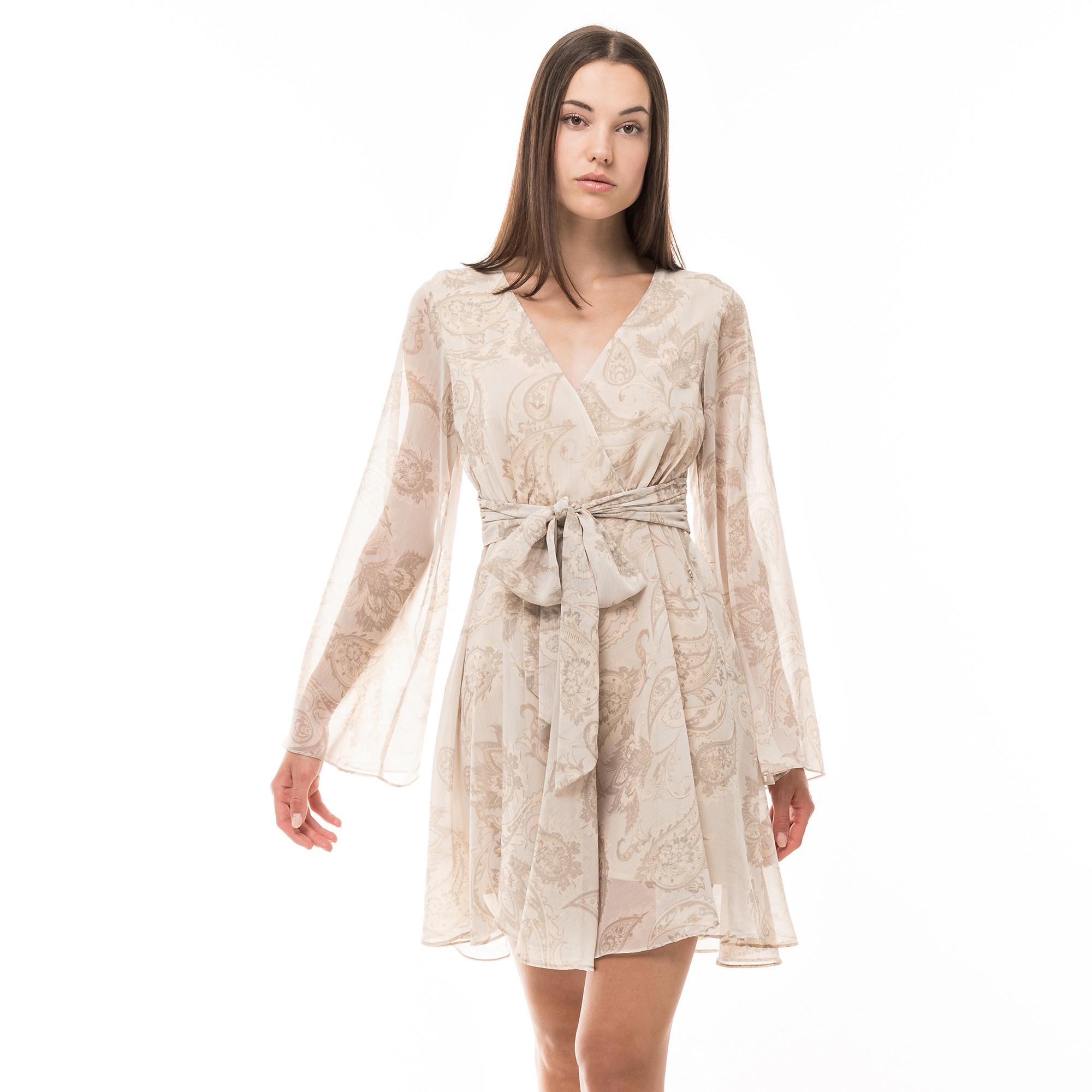 Image of Freizeitkleid, Langarm Damen Multicolor L