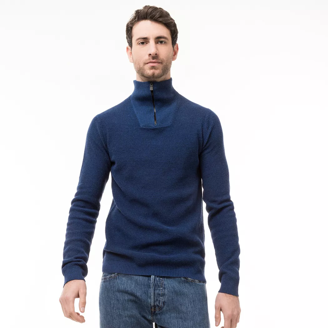 Manor Man - Pullover, für Herren, Blau, Größe L