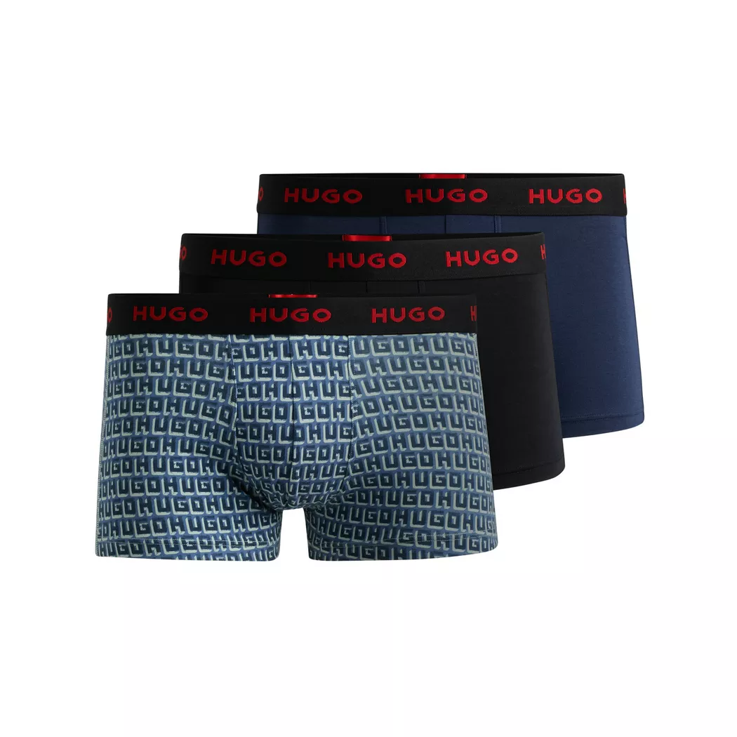 Hugo - Triopack, Pantys, für Herren, Blau, Größe S