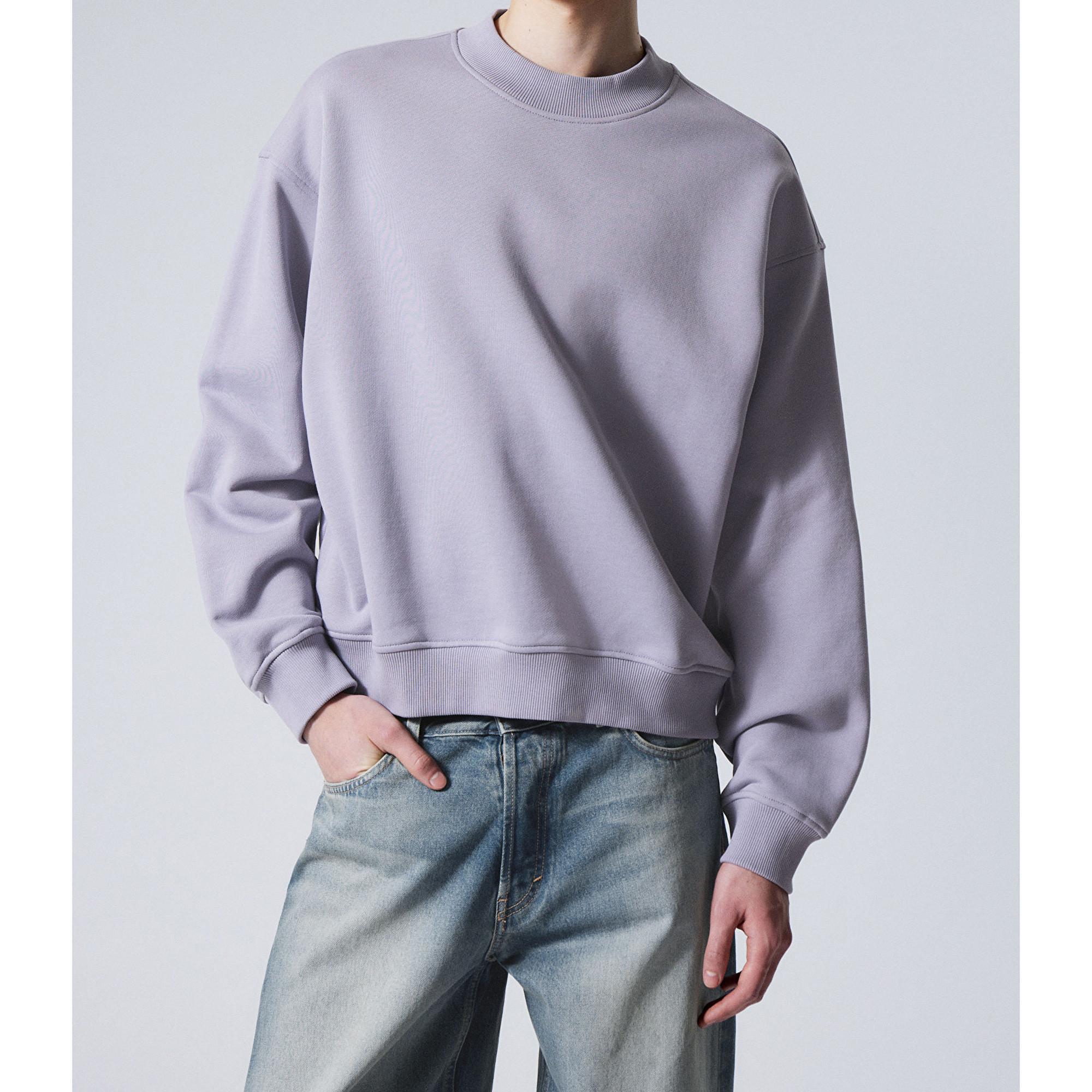 WEEKDAY Boxy Terry Sweatshirt Felpa 