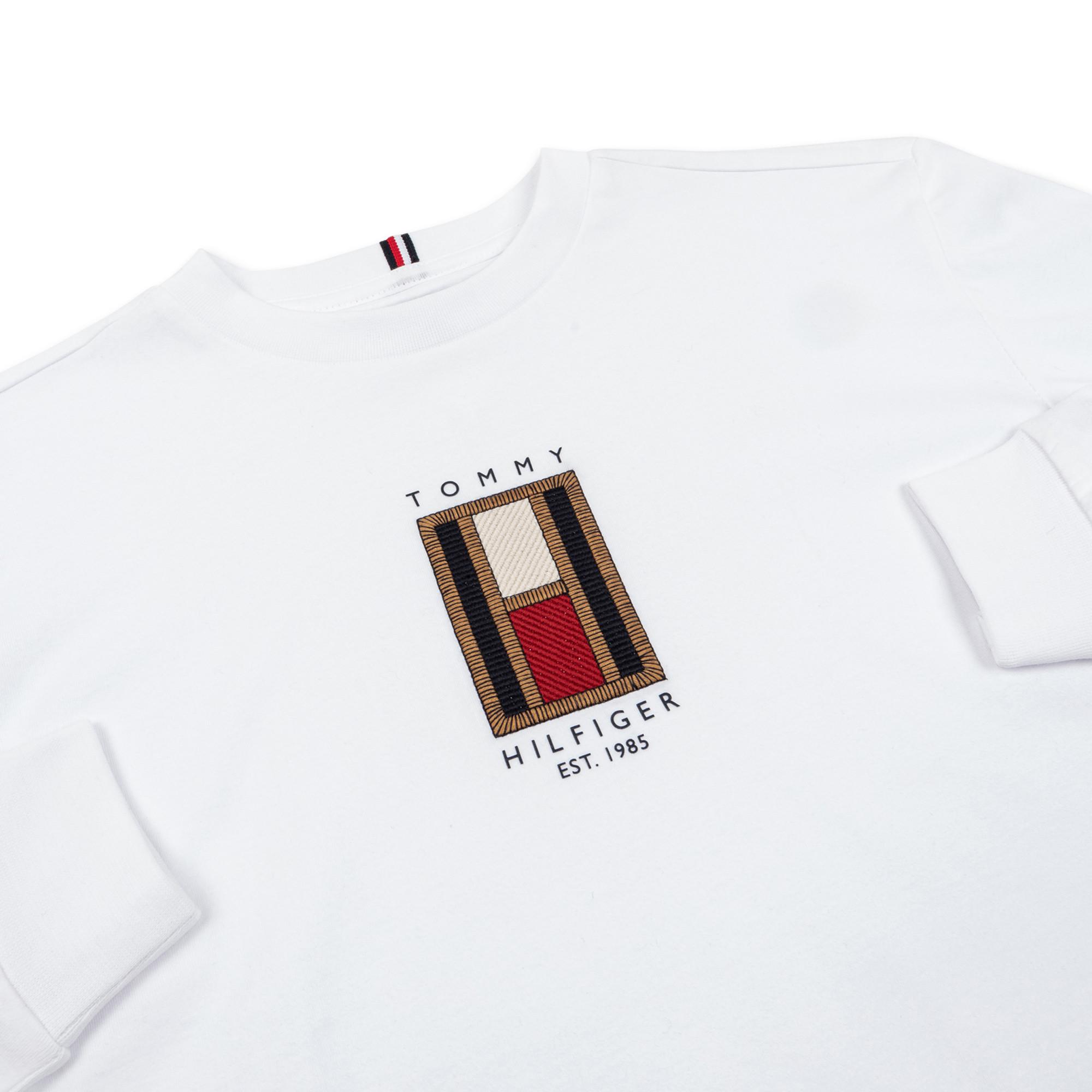 TOMMY HILFIGER  T-shirt girocollo, maniche lunghe 