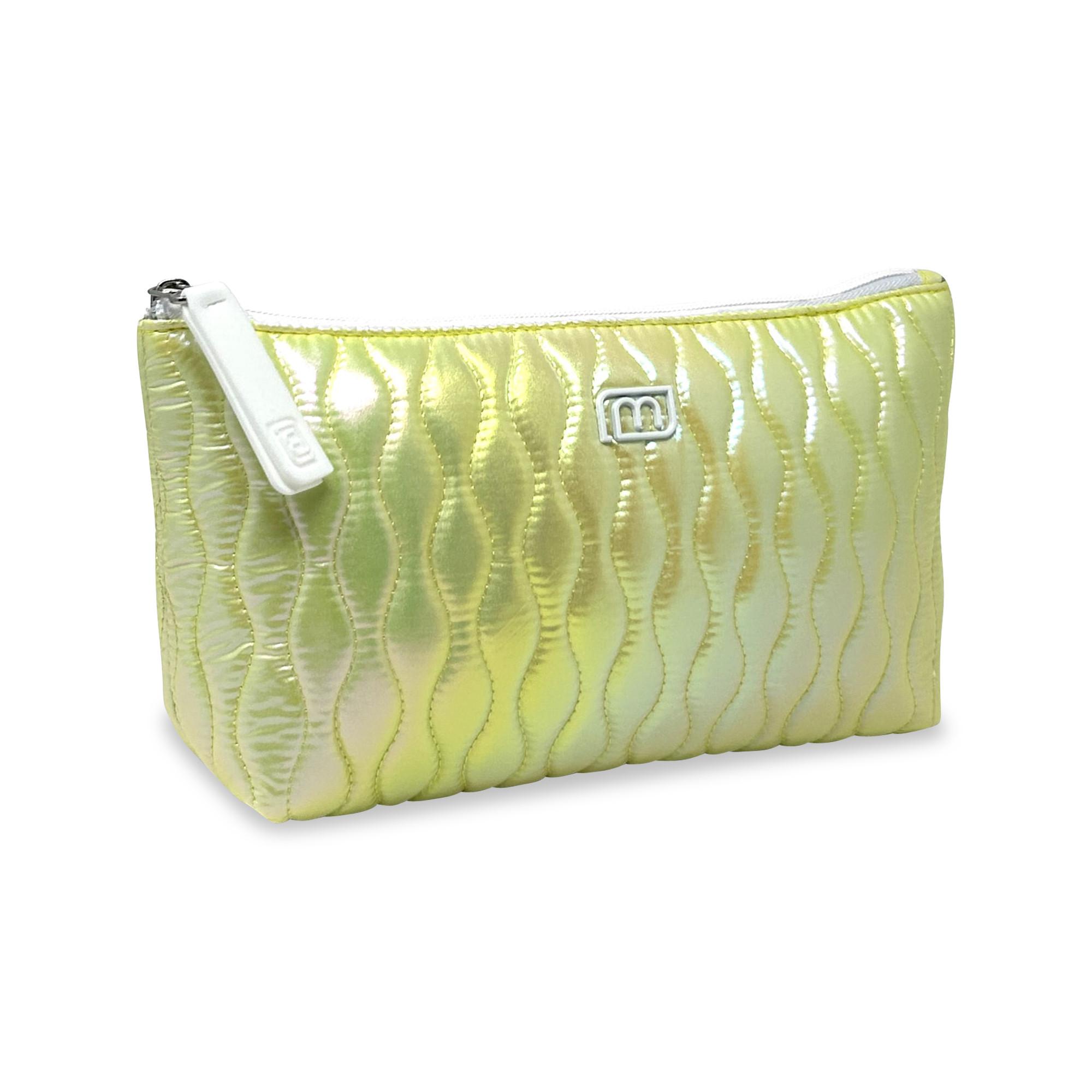 Image of Kosmetiktasche Ibiza Mit Breite Öffnung Und Praktische Gröse Unisex Limone 21X7.5X13.5CM