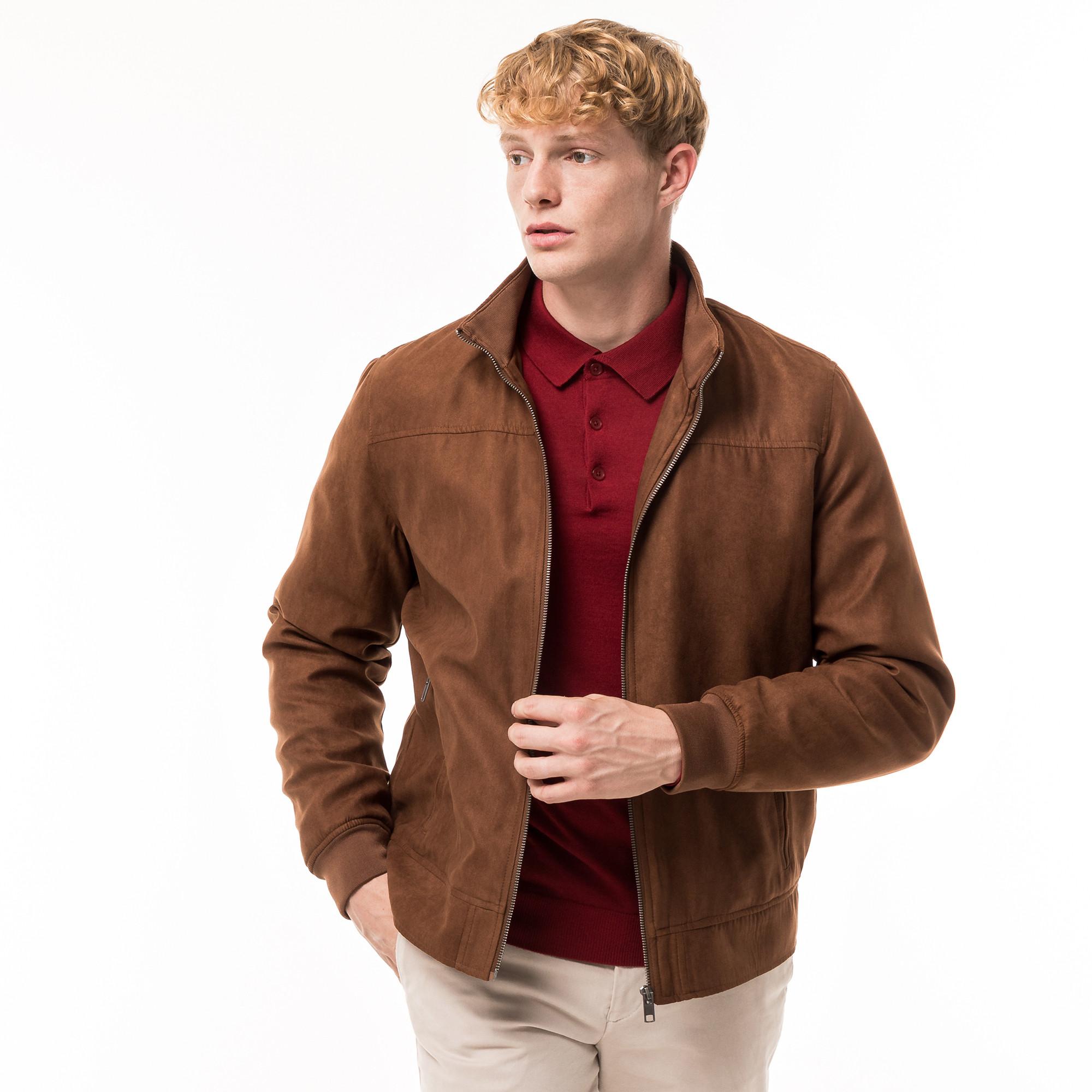 Manor Man  Blouson, façon cuir 