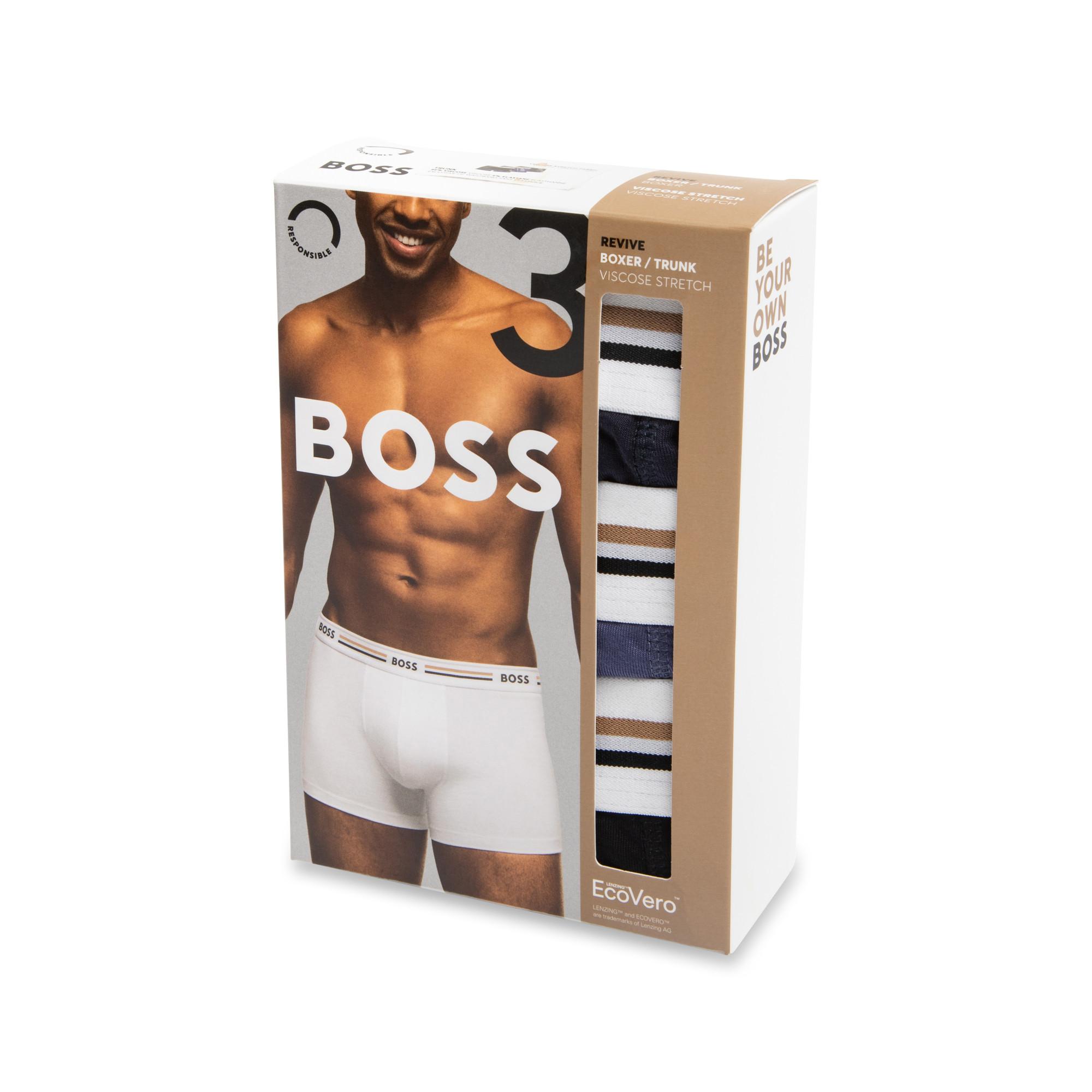 BOSS BLACK Trunk 3P Revive Lot de 3 boxers 