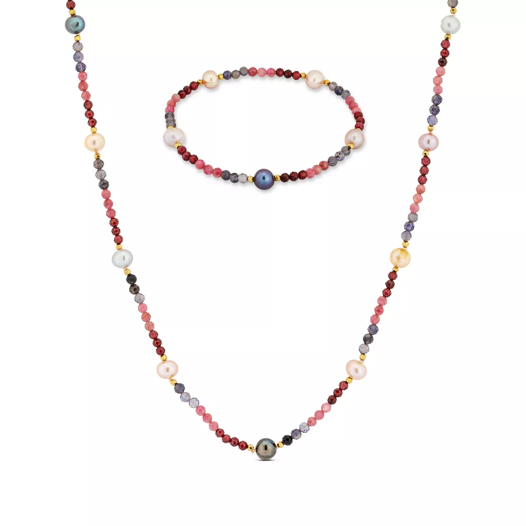 Puro® - Halskette, 90cm, Perle