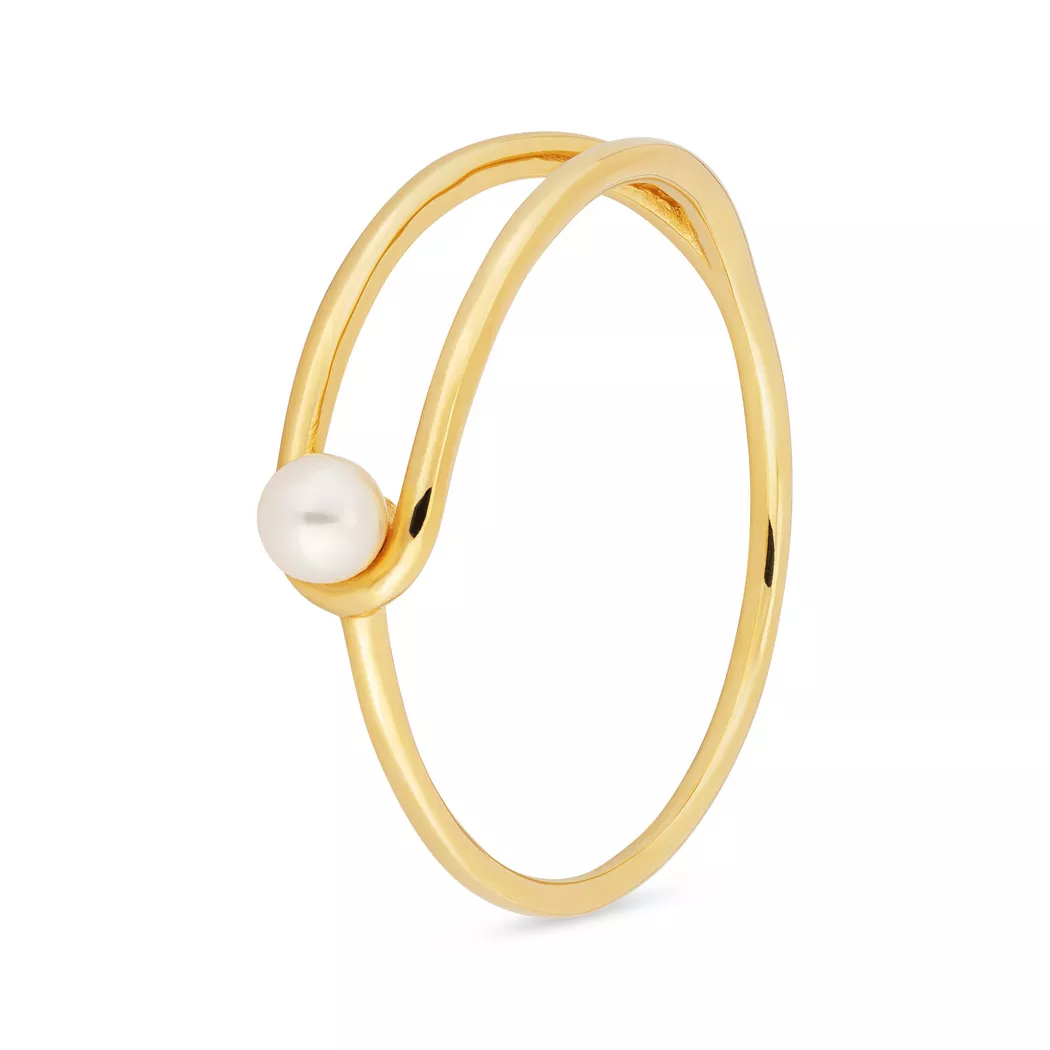 Puro® - Ring, 54, Gelbgold