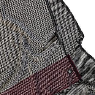 Lerros Sciarpa con motivo a quadri minimal  