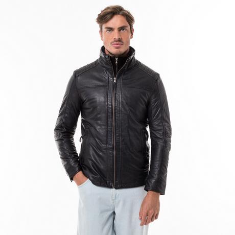 Manor Man  Veste en cuir 