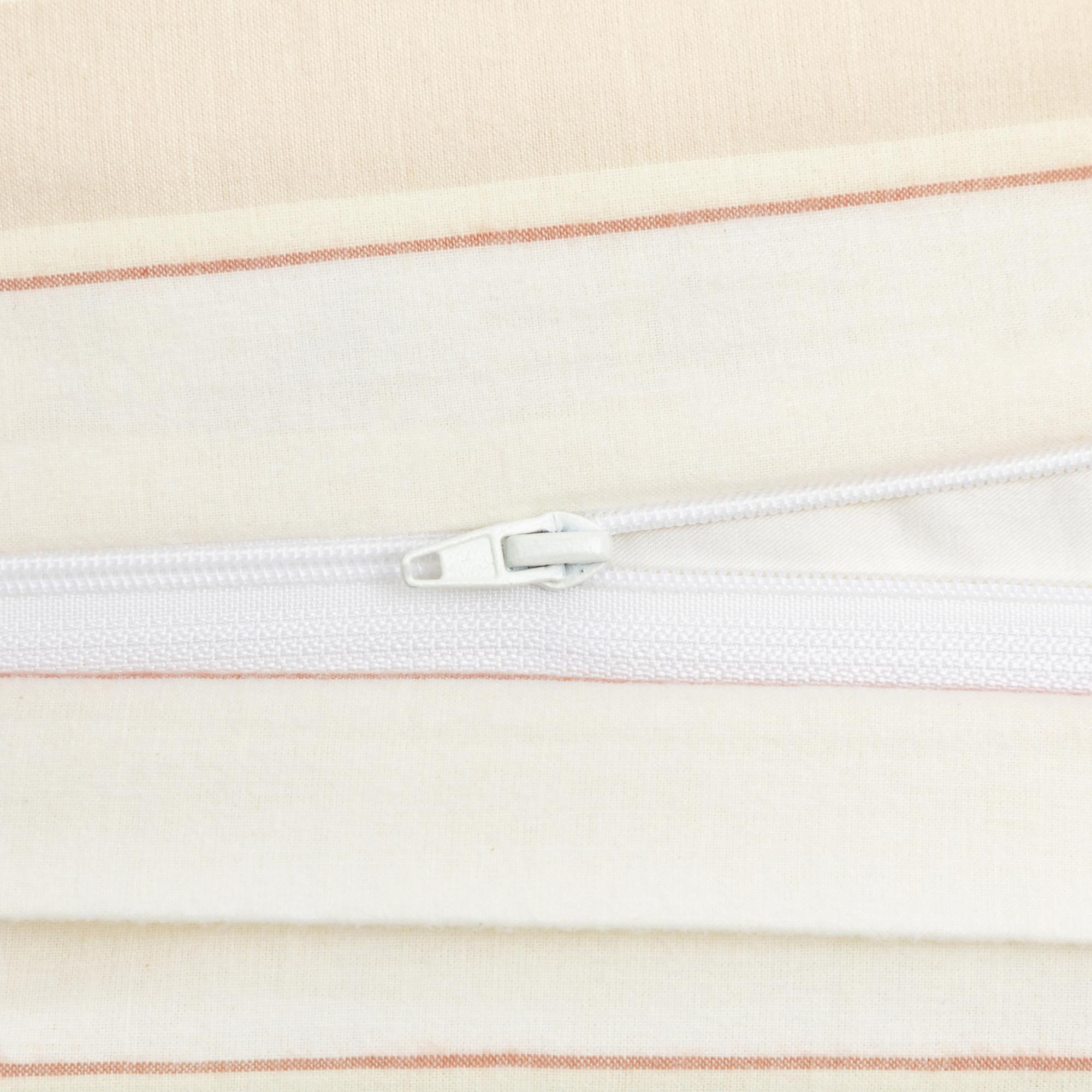 Manor Malmo Taie d'oreiller Jacquard Rayée  