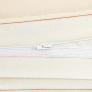 Manor Malmo Taie d'oreiller Jacquard Rayée  