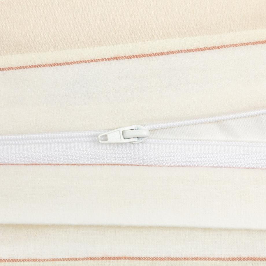 Manor Malmo Gestreifter Jacquard Kissenbezug  