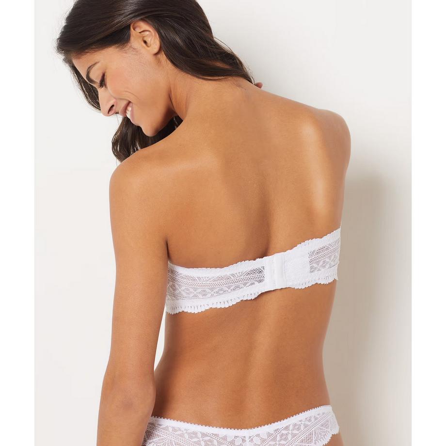 Etam Soutien-gorge bandeau en dentelle  