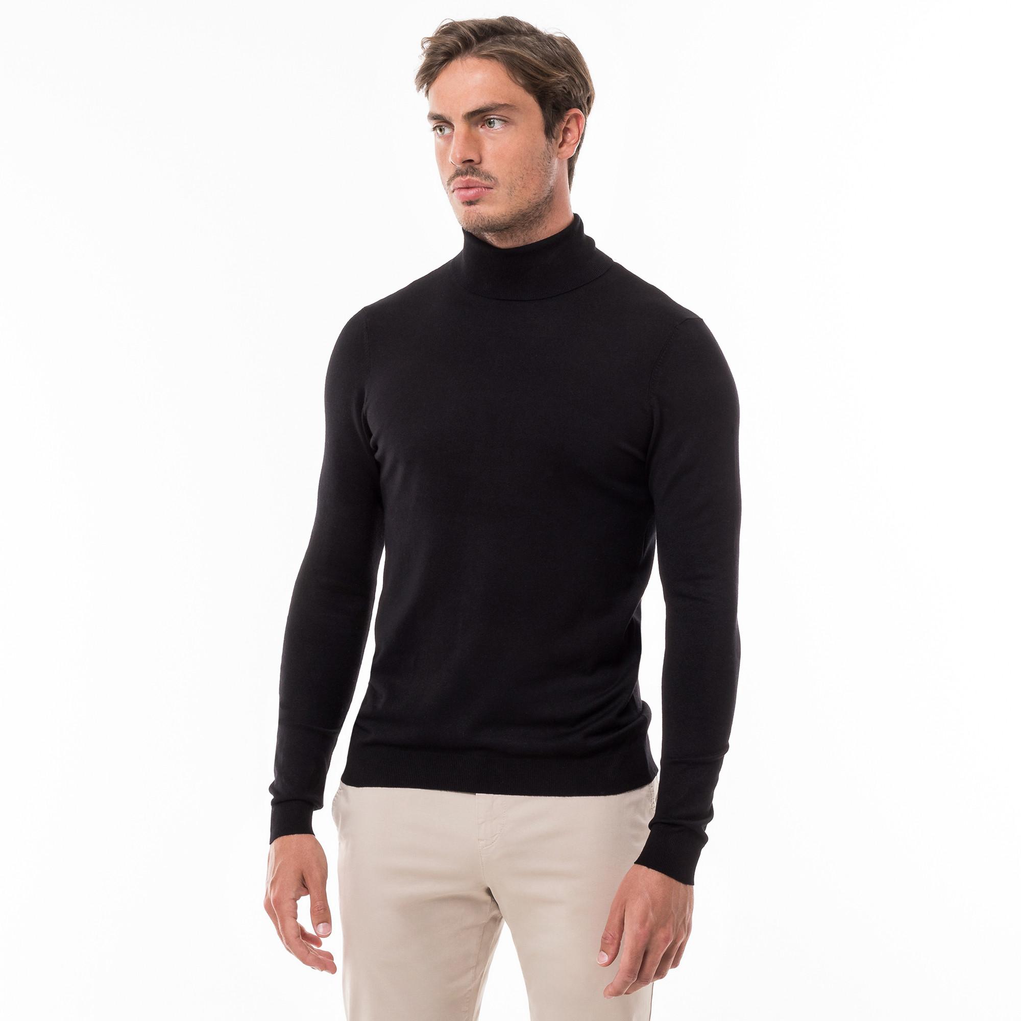 Manor Man  Pullover, Rollkragen 