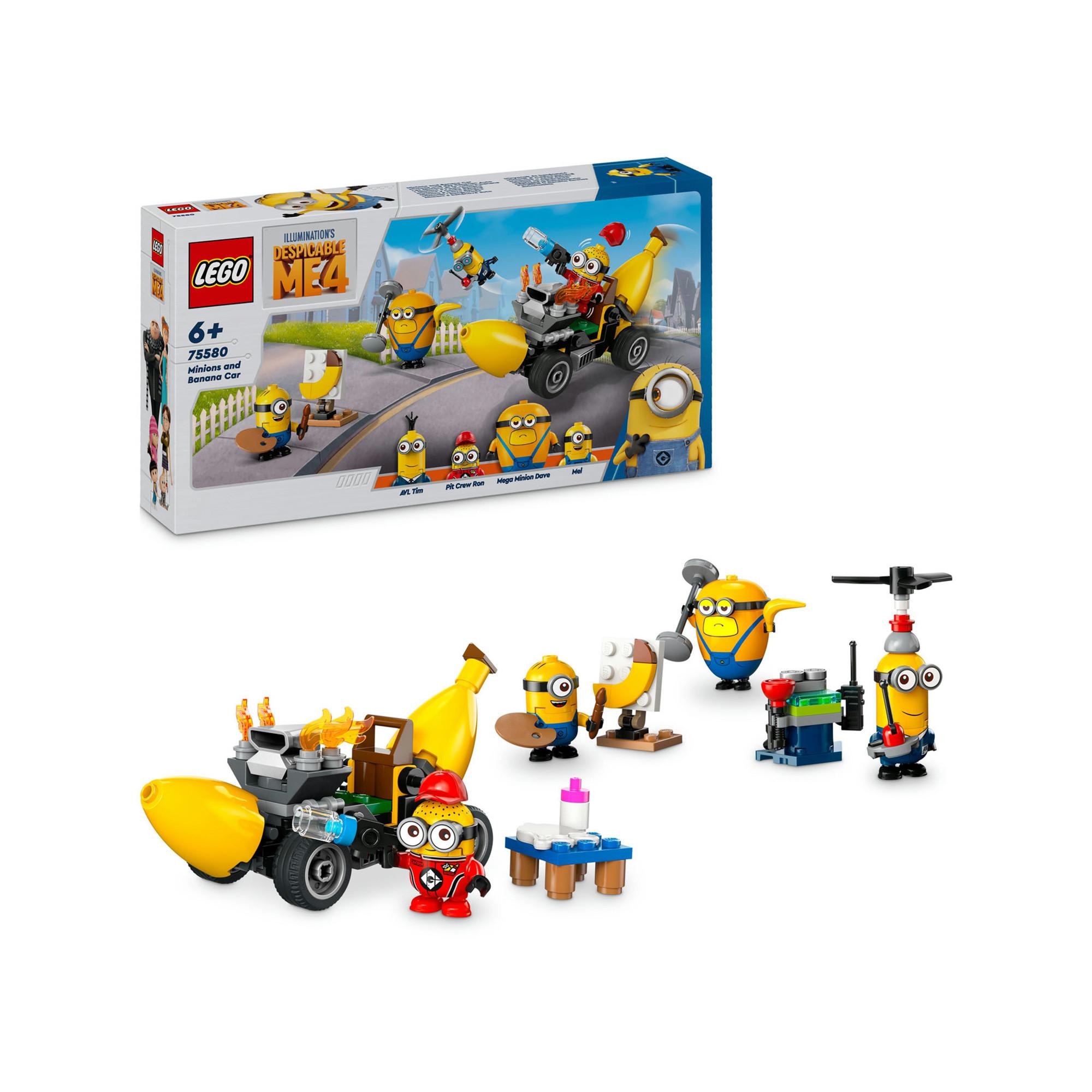 LEGO®  75580 Minions und das Bananen Auto 