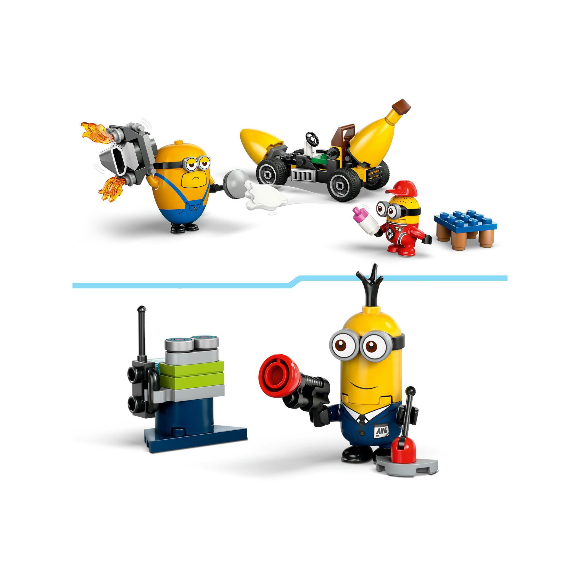 LEGO®  75580 Les Minions et la voiture-banane 