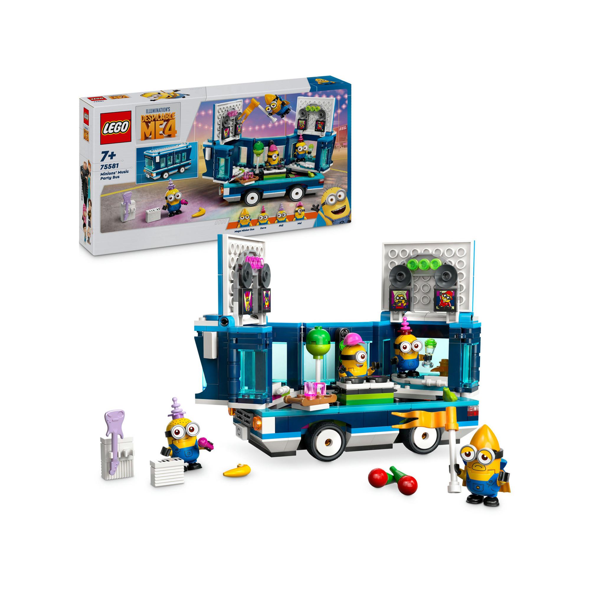 LEGO®  75581 Le disco-bus des Minions 