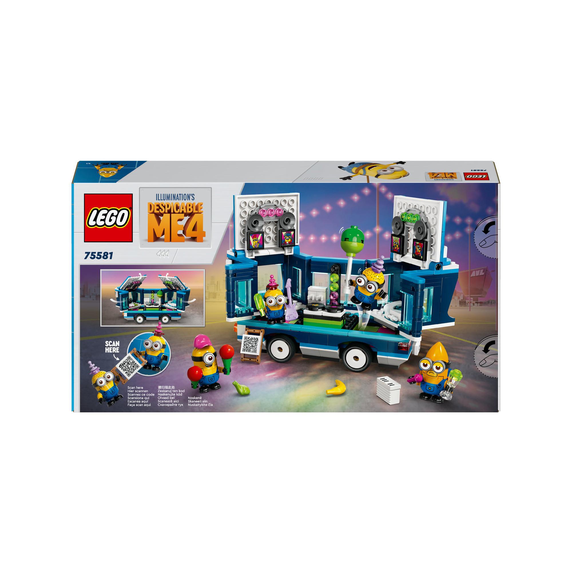 LEGO®  75581 Il Party Bus musicale dei Minions 
