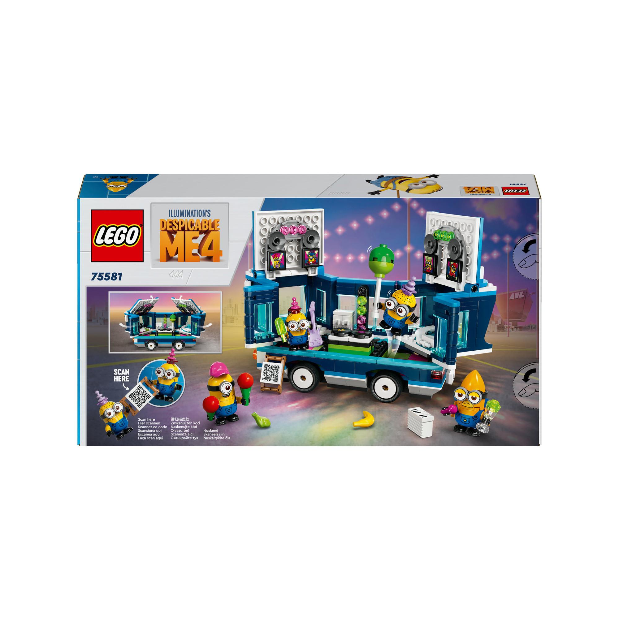 LEGO®  75581 Le disco-bus des Minions 