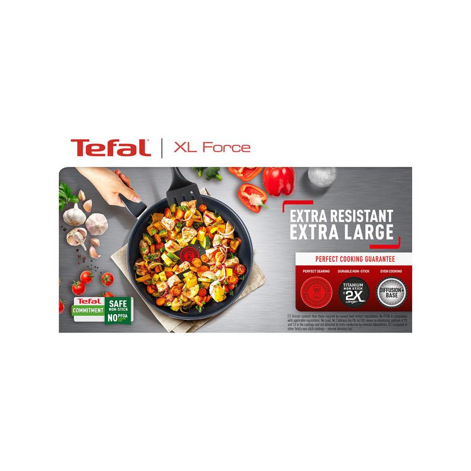 Tefal Wok Titanium XL-Force 