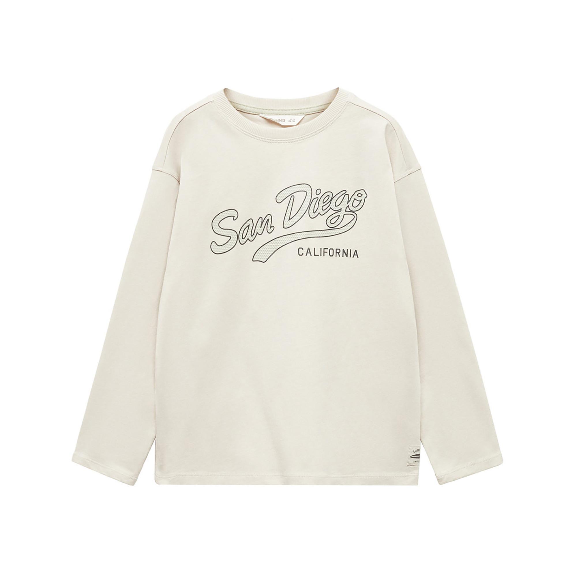 Image of T-shirt, Kurzarm Jungen Beige 10A