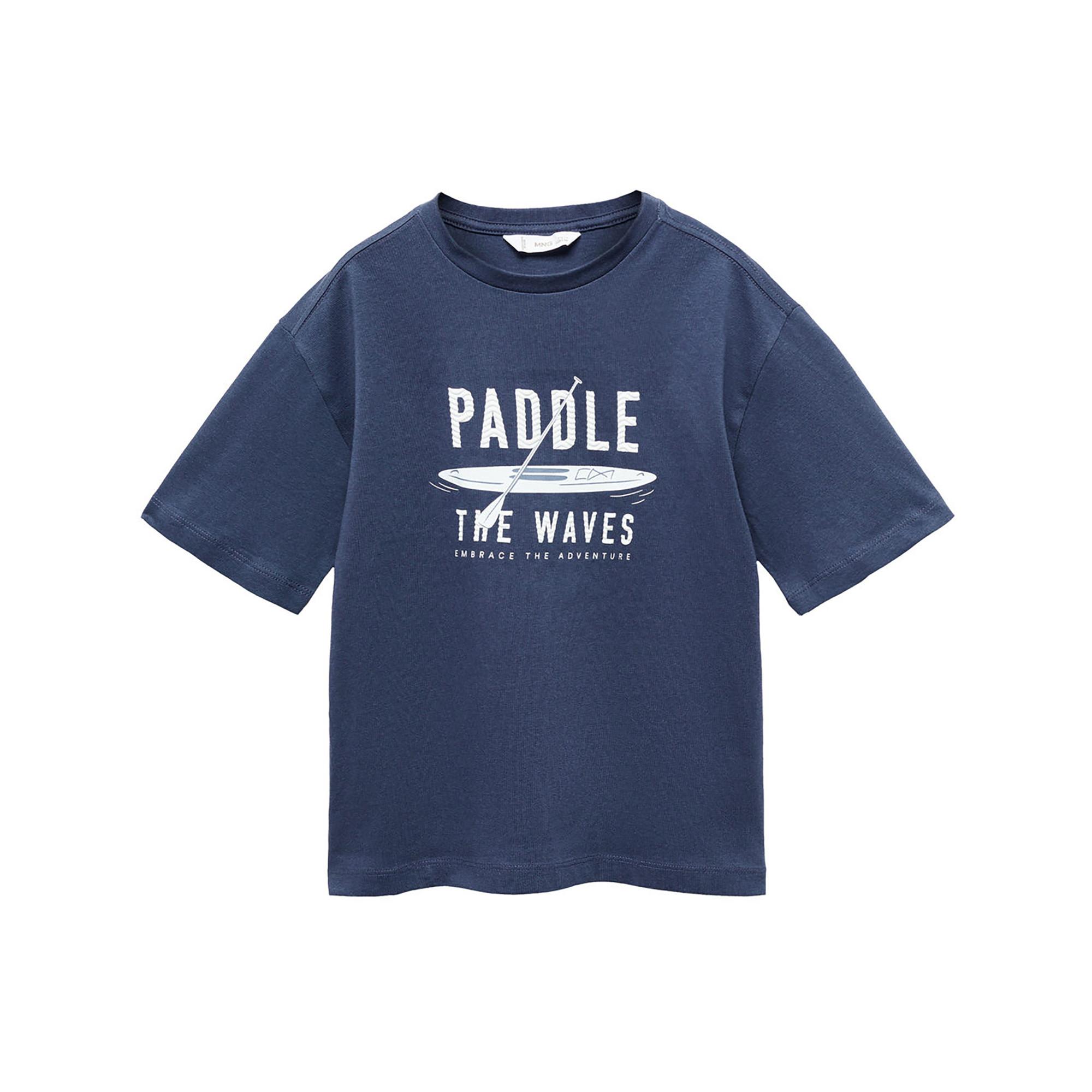 Image of T-shirt, Kurzarm Jungen Marine 12A