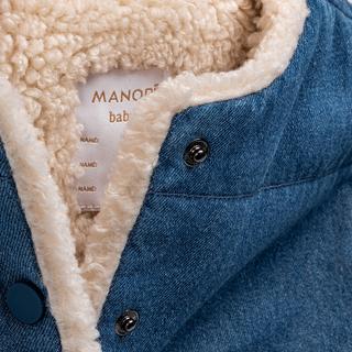 Manor Baby  Veste en jeans avec boutons 