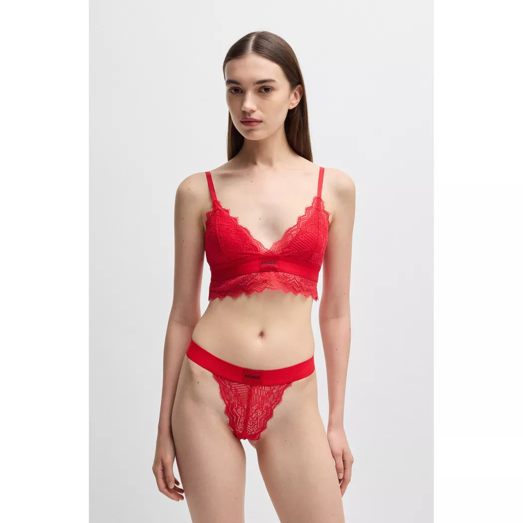 Hugo - Bralette, für Damen, Rot, Größe S