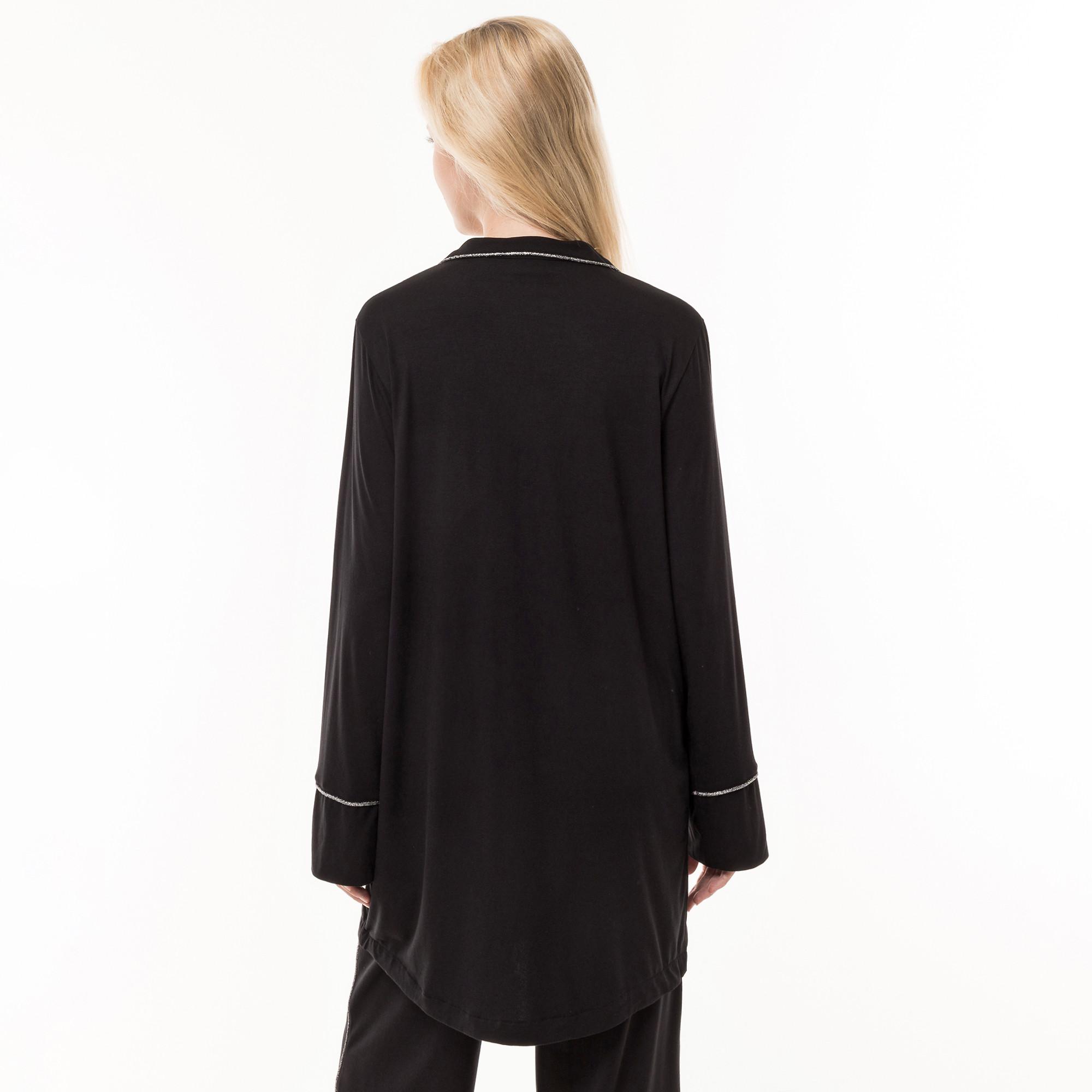 HUGO Langarm Nachthemd  