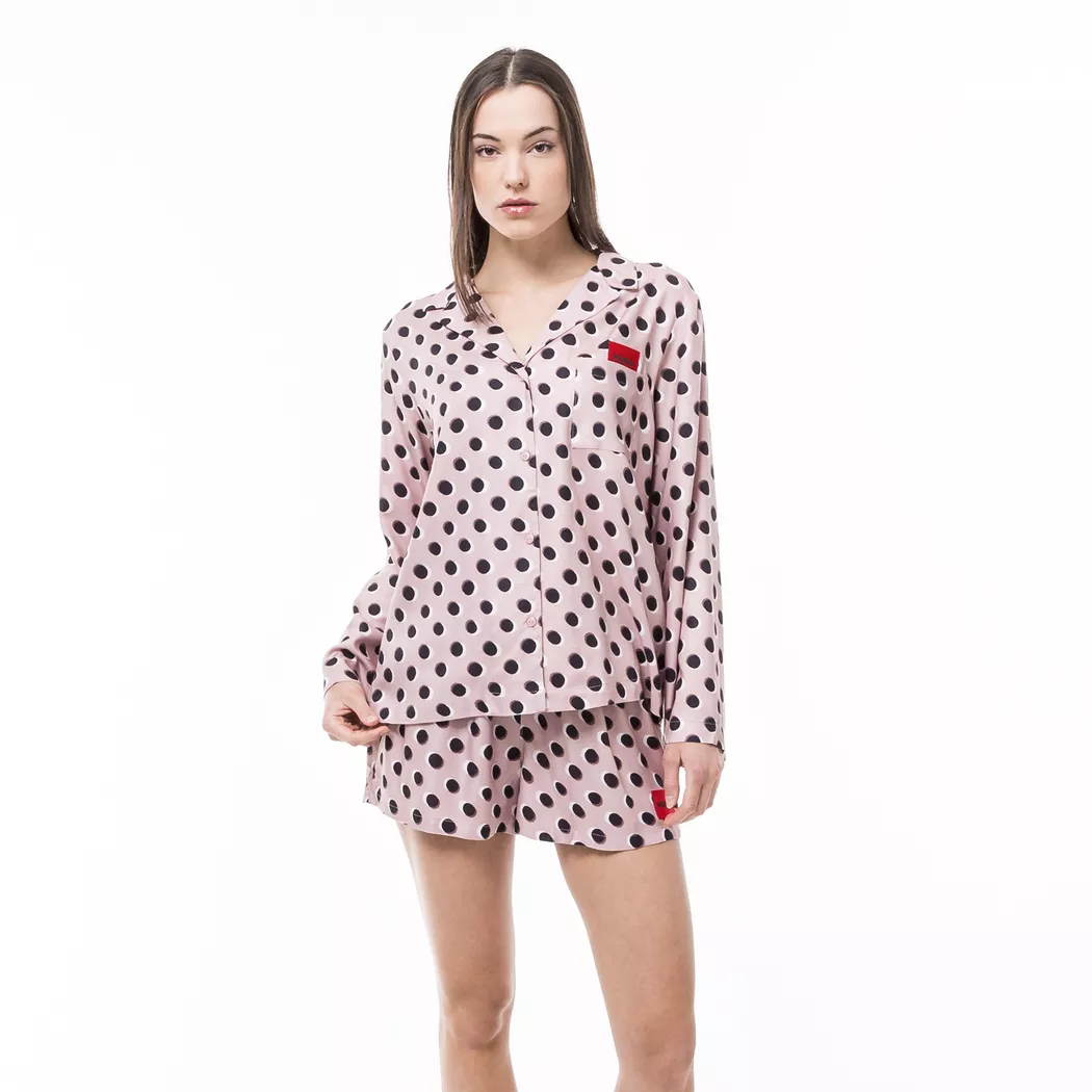 Hugo - Pyjamashorts, für Damen, Rosa, Größe S