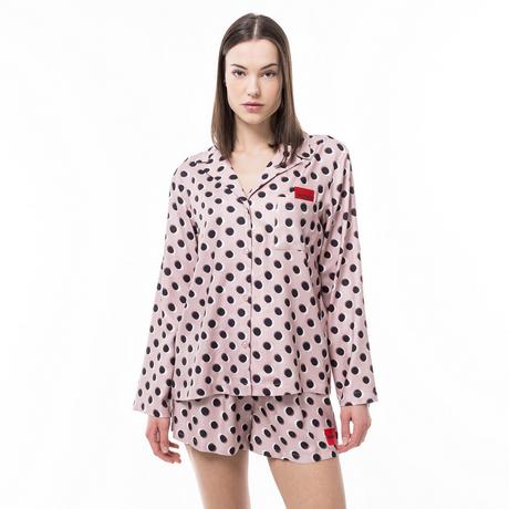 HUGO ELLE_PYJAMA SHIRT Haut de pyjama, manches longues 