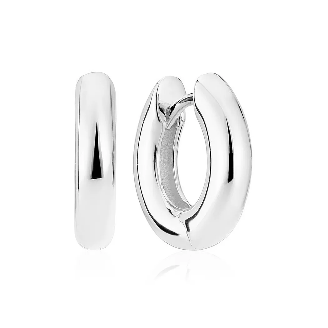 Sif Jakobs - Creolen, Carrara, 15mm, Silber