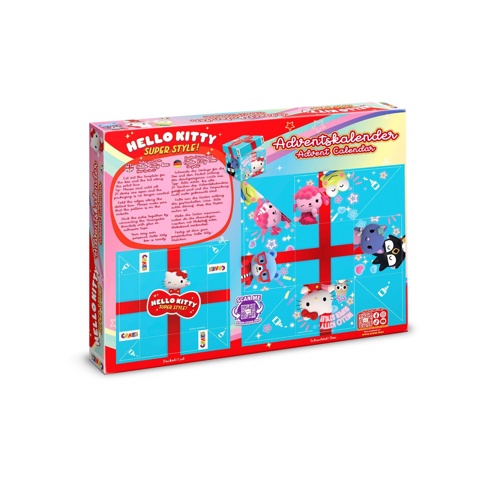 Craze  Calendrier l'Avent Hello Kitty 