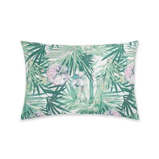 FAZZINI Fortunei Federa con stampa a foglie tropicali  