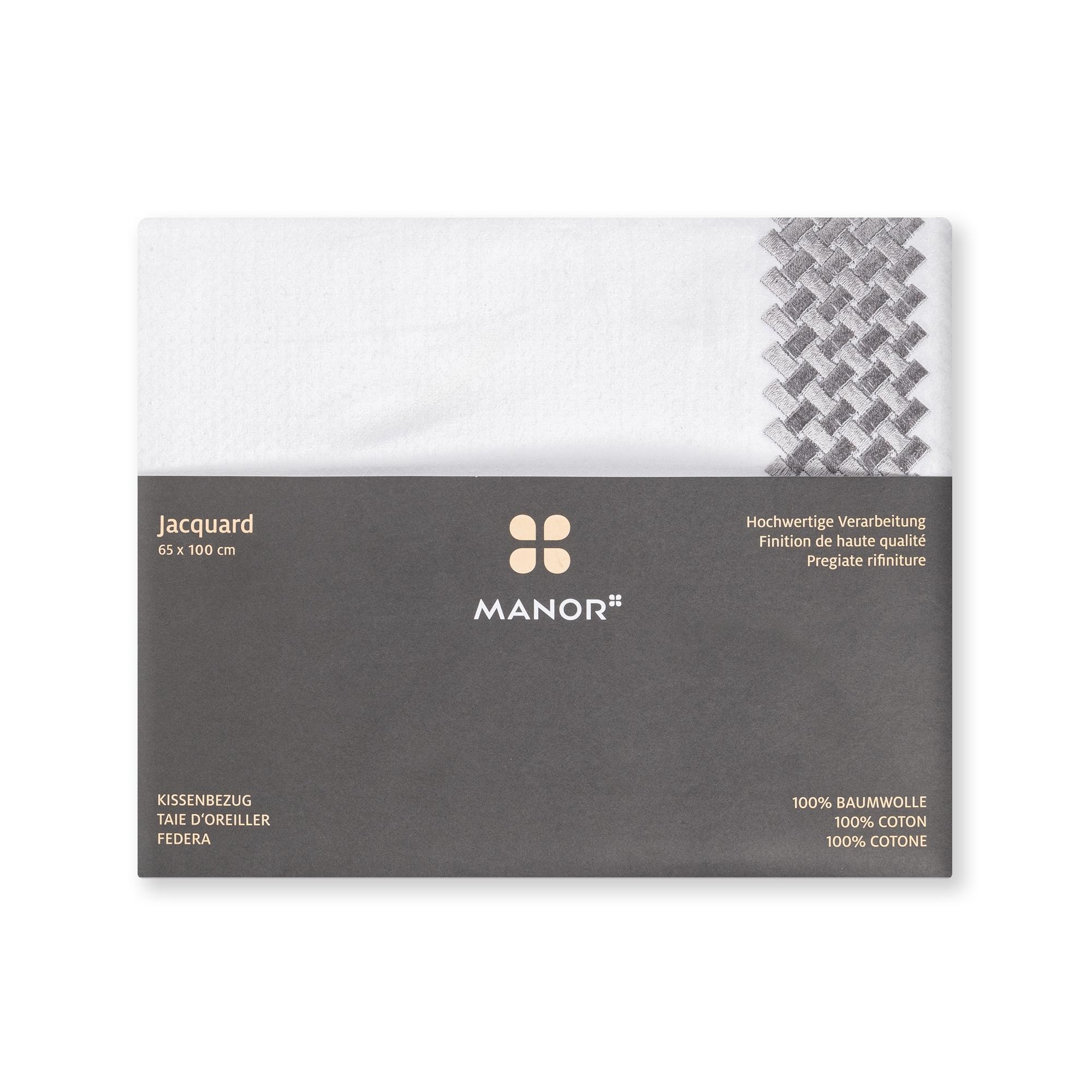 Manor Centoventi Federa Jacquard  