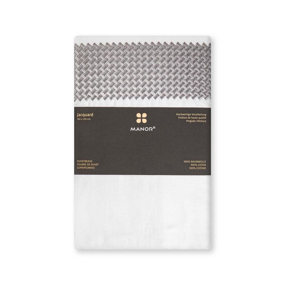 Manor Centoventi Housse de Couette Jacquard  