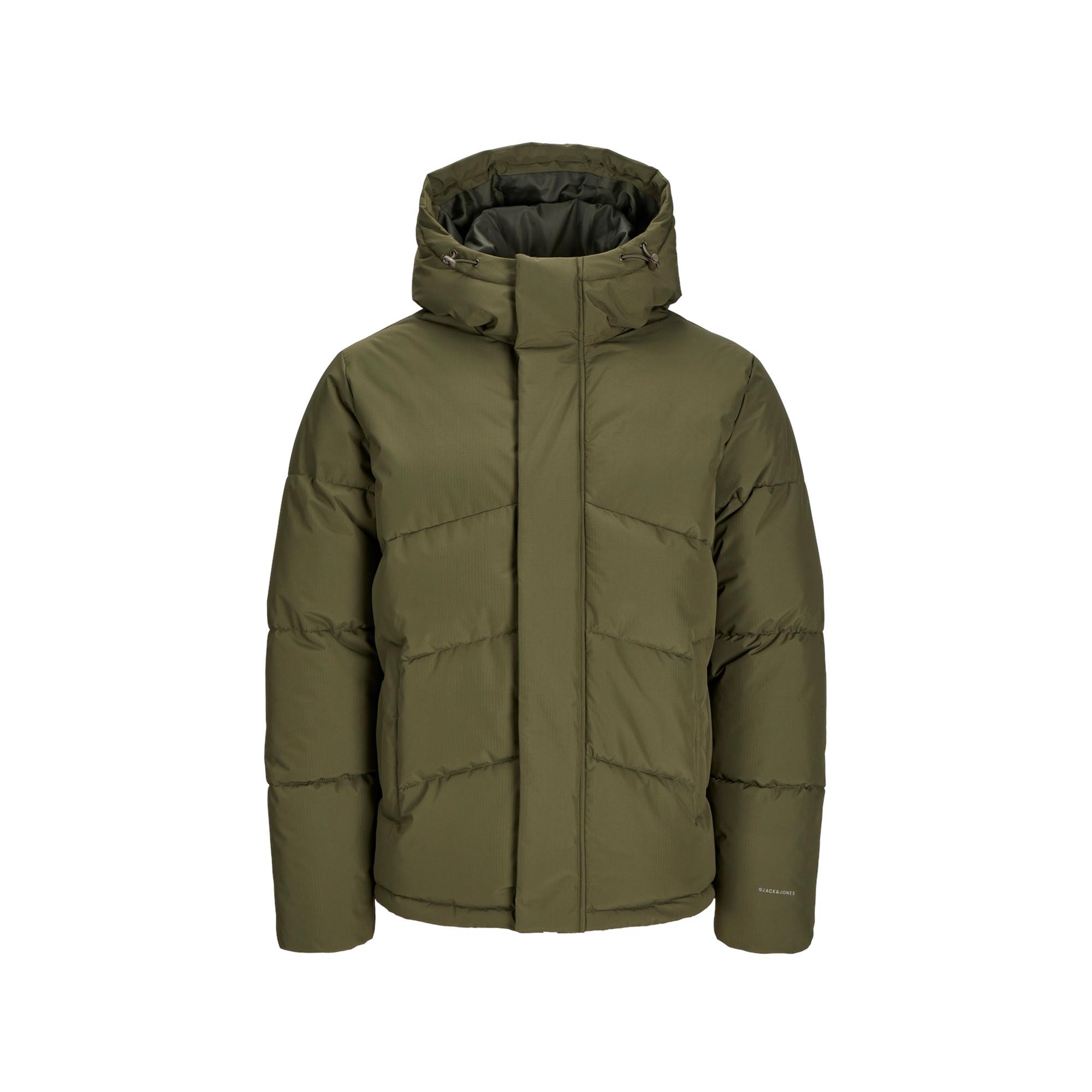 JACK & JONES JJWORLD PUFFER JACKET Daunenjacke mit Kapuze 